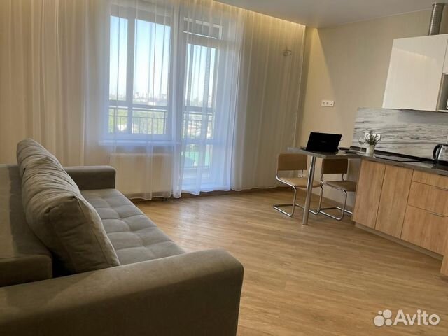 

Квартира-студия, 33 м², 2 кровати