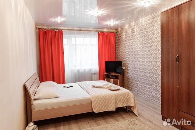 

1-к. квартира, 36 м², 2 кровати