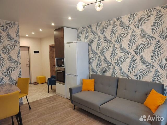 

1-к. квартира, 38 м², 2 кровати