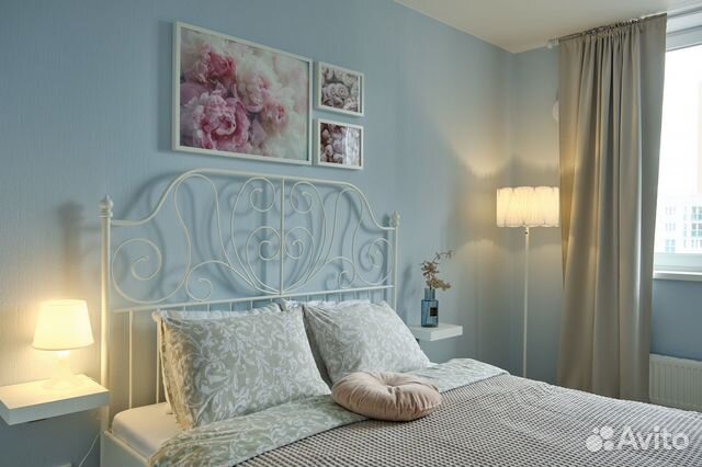 

1-к. квартира, 38 м², 2 кровати