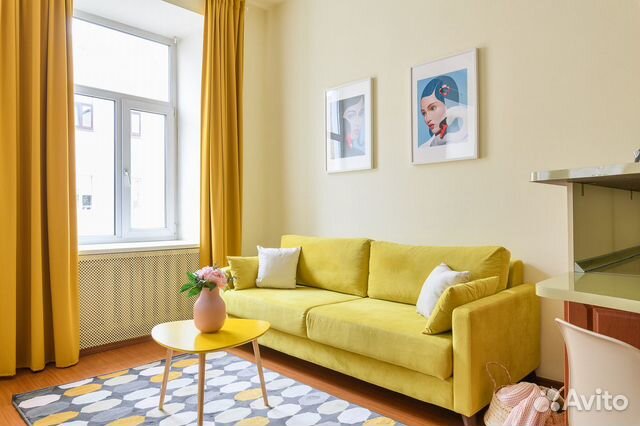 

1-к. квартира, 37 м², 2 кровати