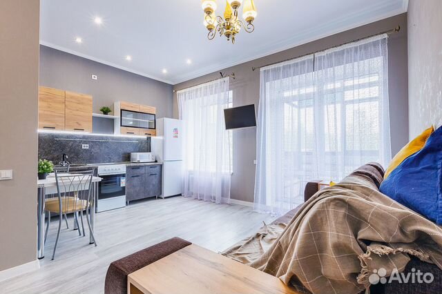 

Квартира-студия, 30 м², 1 кровать