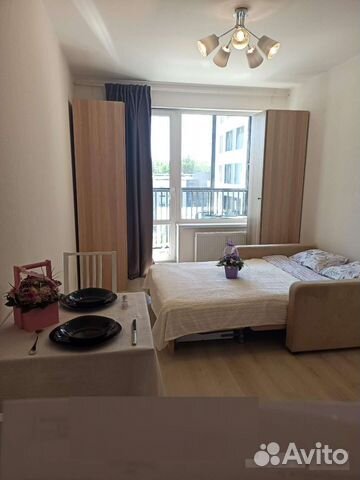 

Квартира-студия, 25 м², 3 кровати
