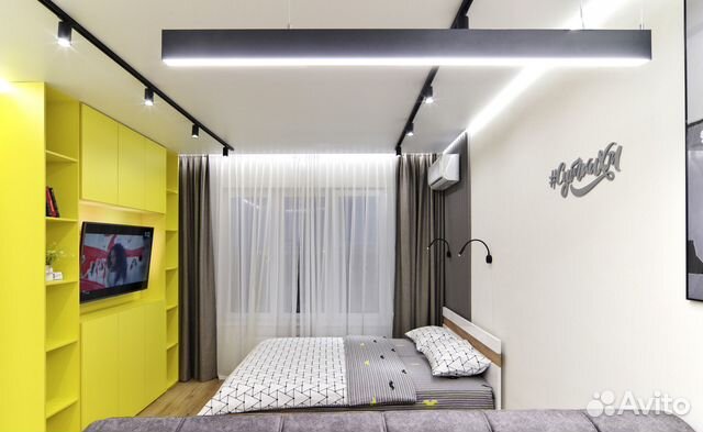 

Квартира-студия, 25 м², 2 кровати