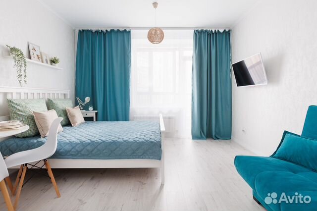 

Квартира-студия, 32 м², 1 кровать