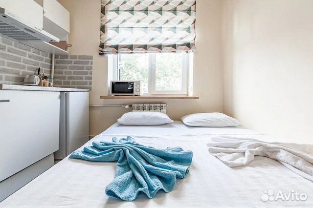 

Квартира-студия, 18 м², 2 кровати