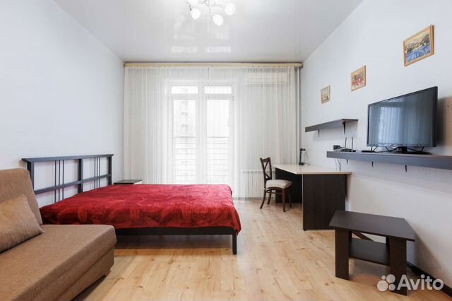 

1-к. квартира, 47 м², 2 кровати