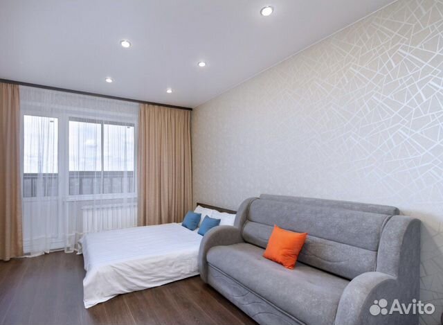 

Квартира-студия, 35 м², 2 кровати