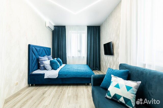 

1-к. квартира, 38 м², 2 кровати