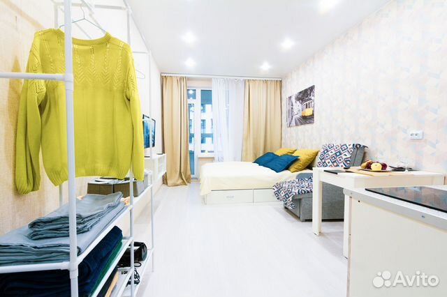 

Квартира-студия, 23 м², 1 кровать