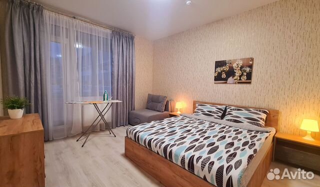 

1-к. квартира, 50 м², 3 кровати