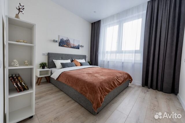 

1-к. квартира, 41 м², 2 кровати