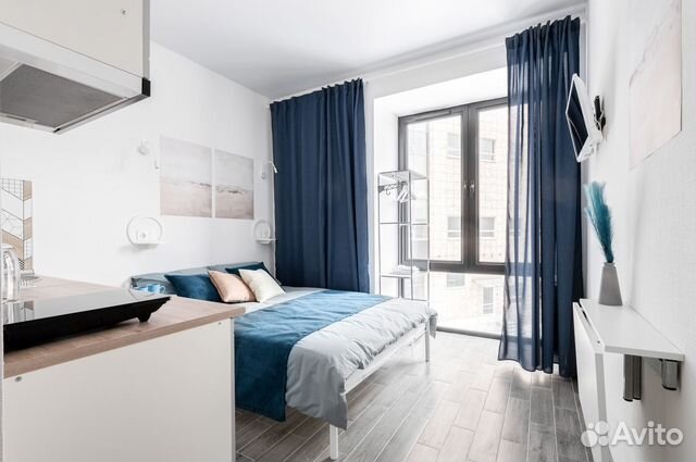 

Квартира-студия, 13 м², 1 кровать