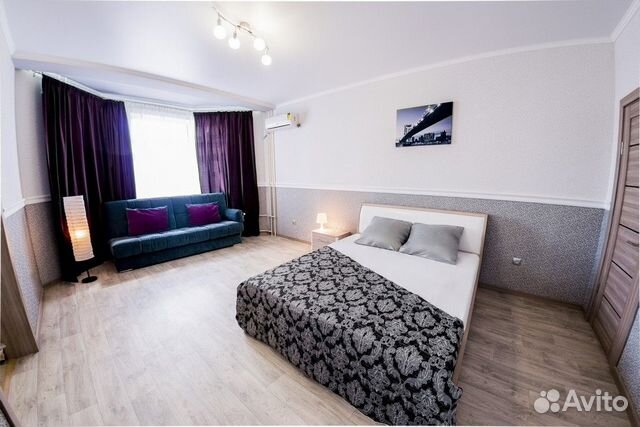 

1-к. квартира, 45 м², 2 кровати