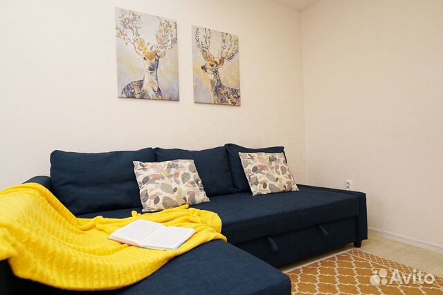 

1-к. квартира, 42 м², 3 кровати