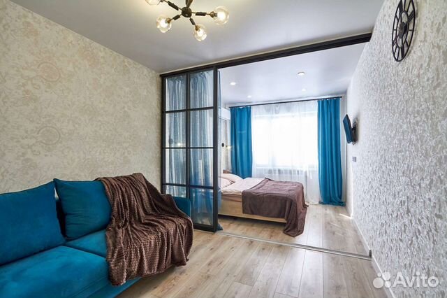 

1-к. квартира, 45 м², 2 кровати