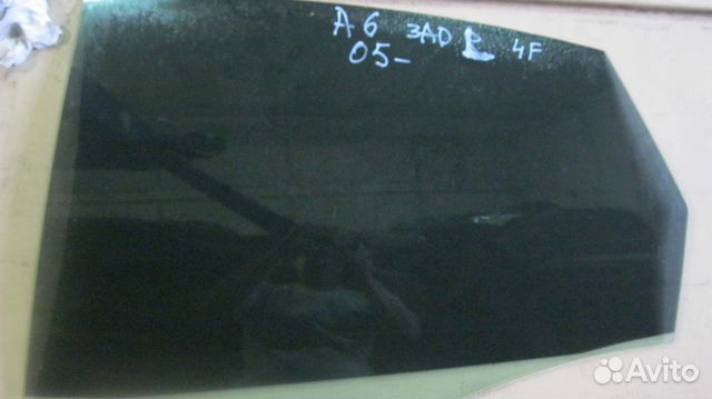 Стекло задней левой двери для Ауди А6