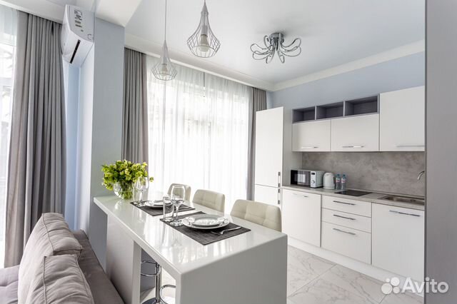 

1-к. квартира, 60 м², 2 кровати