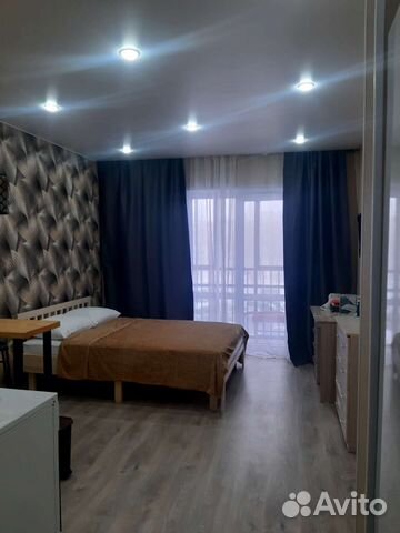 

Квартира-студия, 28 м², 2 кровати