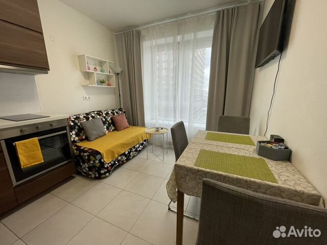 

1-к. квартира, 38 м², 2 кровати