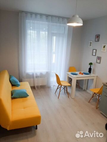 

1-к. квартира, 38 м², 2 кровати