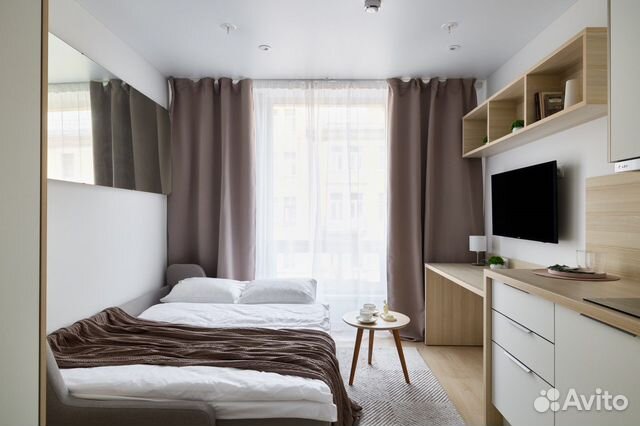 

Квартира-студия, 20 м², 1 кровать