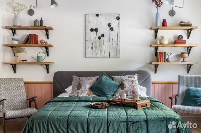 

Квартира-студия, 38 м², 2 кровати