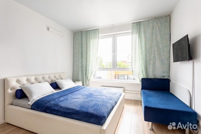 

Квартира-студия, 24 м², 2 кровати