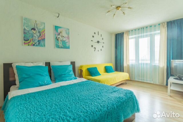 

1-к. квартира, 33 м², 2 кровати