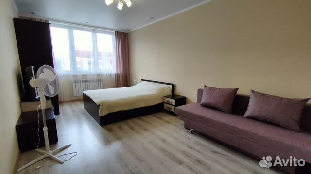 

1-к. квартира, 46 м², 2 кровати