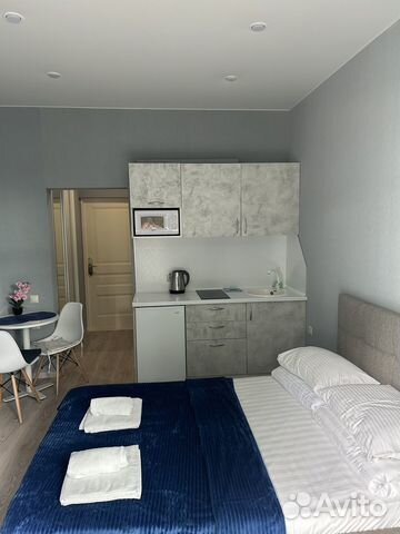 

Квартира-студия, 22 м², 2 кровати