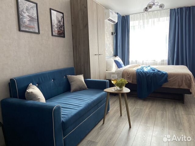 

Квартира-студия, 25 м², 2 кровати
