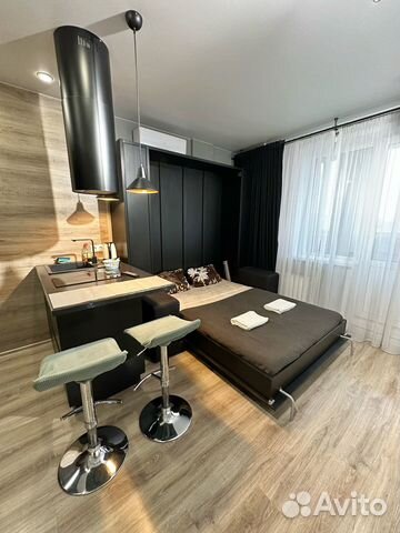 

Квартира-студия, 35 м², 1 кровать