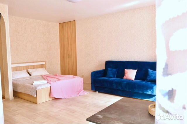 

Квартира-студия, 42 м², 2 кровати