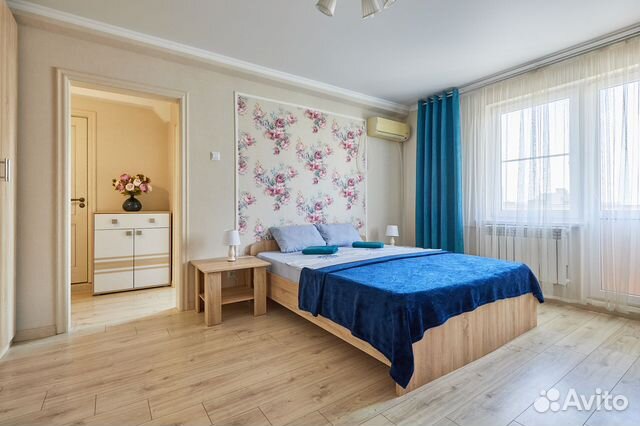

1-к. квартира, 42 м², 2 кровати