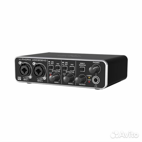 Аудиоинтерфейс Behringer UMC202HD