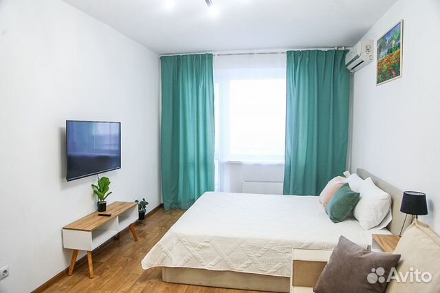 

1-к. квартира, 40 м², 2 кровати