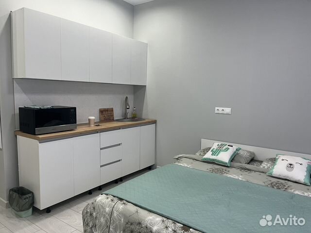 

Квартира-студия, 27 м², 1 кровать