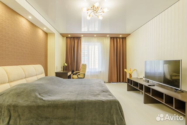 

1-к. квартира, 60 м², 2 кровати