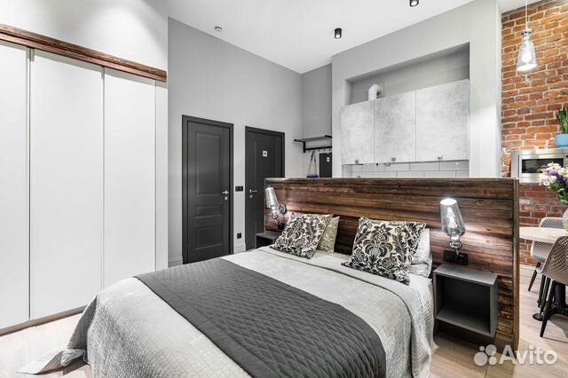 

Квартира-студия в апарт-отеле, 24 м², 1 кровать