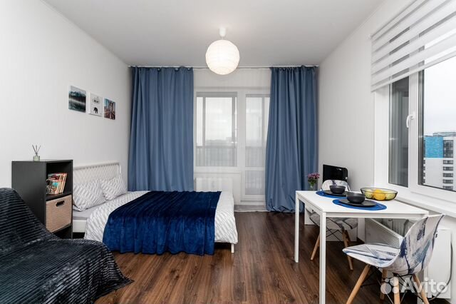 

Квартира-студия, 26 м², 2 кровати