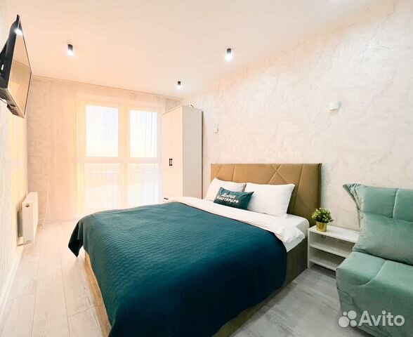 

Квартира-студия, 25 м², 2 кровати