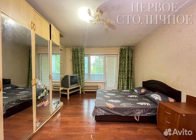 

1-к. квартира, 37 м², 2 кровати
