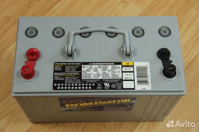 Тяговый аккумулятор Deka 8G31dt 12V102Ah