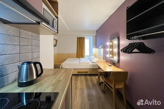 

Квартира-студия, 14,5 м², 1 кровать