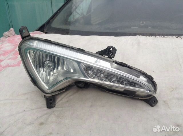 Фара правая Hyundai Solaris 2015, линза, рестайл Фара правая Hyundai Solaris 2015, линза, рестайл