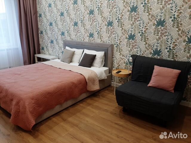 

1-к. квартира, 37 м², 2 кровати
