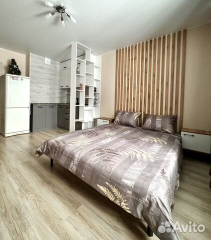 

Квартира-студия, 28 м², 1 кровать