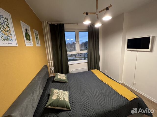 

1-к. квартира, 33 м², 2 кровати