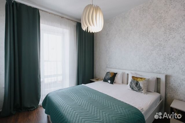 

1-к. квартира, 45 м², 2 кровати